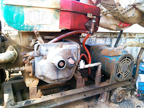 九原单杠柴油机发电机出租